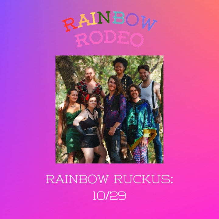 Rainbow Ruckus 10/29: Bryan Ruby, Arend Lee Jessurun, The Forgetmenauts, and More!